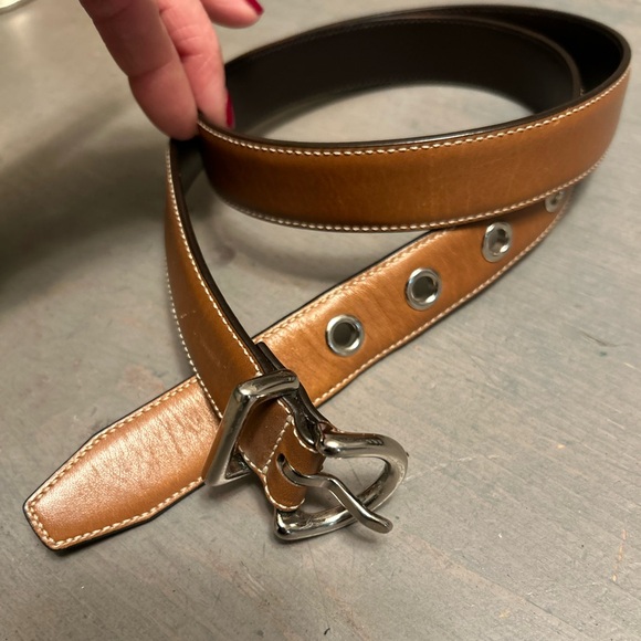 Y2K Coach leather belt ⭐️ - Picture 4 of 7